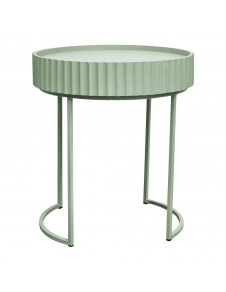 sofabord sidebord grøn stuemøbler rundt moderne design