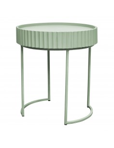 sofabord sidebord grøn stuemøbler rundt moderne design 2