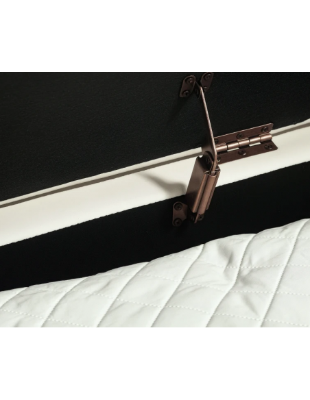 bænk med opbevaring entre garderobe soveværelse moderne design stof