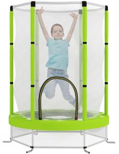 trampolin haven sikkerhedsnet net udendørs legetøj udeleg indendørs børn voksne