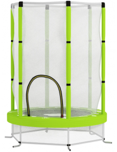 trampolin haven sikkerhedsnet net udendørs legetøj udeleg indendørs børn voksne 2