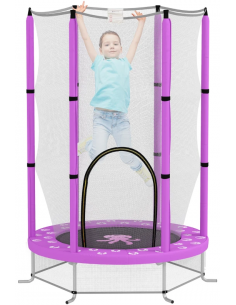 trampolin haven sikkerhedsnet net udendørs legetøj udeleg indendørs børn