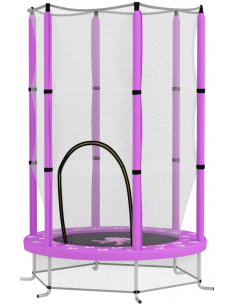 trampolin haven sikkerhedsnet net udendørs legetøj udeleg indendørs børn 2