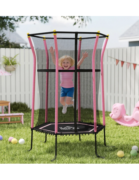 trampolin haven sikkerhedsnet net udendørs legetøj udeleg indendørs børn