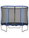 Trampolin med sikkerhedsnet H248 x Ø305 cm - Blå