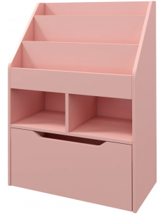 reol til børn børneværelse indretning opbevaring legetøj bogreol 2