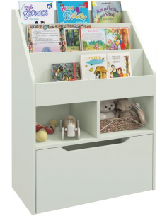 reol til børn børneværelse indretning opbevaring legetøj bogreol