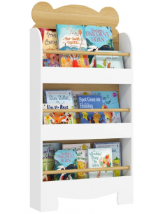 reol til børn børneværelse indretning opbevaring legetøj bogreol