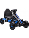 Gokart i metal og kunststof H60,5 x L100 x B59 cm - Sort/Blå