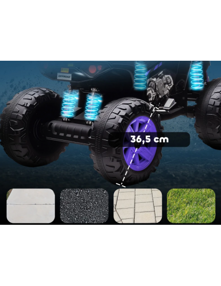 atv elbil bil elektrisk børn udendørs legetøj udeleg indendørs