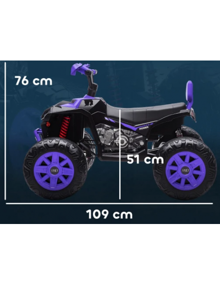 atv elbil bil elektrisk børn udendørs legetøj udeleg indendørs