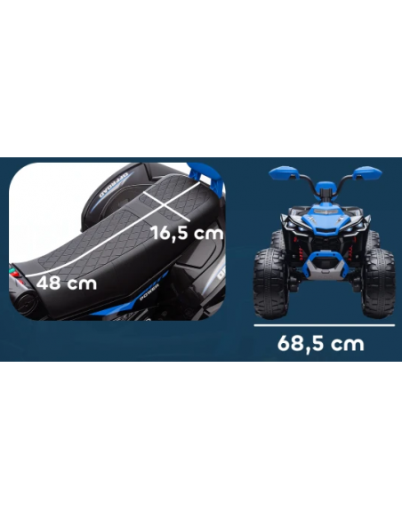 atv elbil bil elektrisk børn udendørs legetøj udeleg indendørs