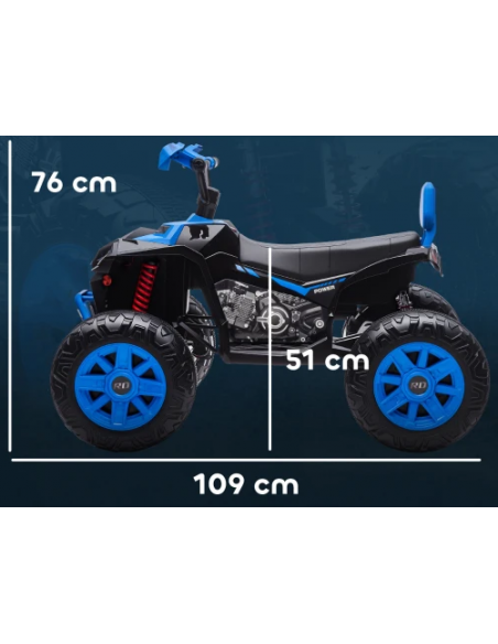 atv elbil bil elektrisk børn udendørs legetøj udeleg indendørs