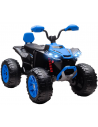 ATV til børn 24V Elektrisk i metal og kunststof H76 x L109 x B68,5 cm - Sort/Blå