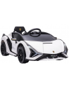 Elektrisk Lamborghini til børn 12V i metal og kunststof H40 x L108 x B62 cm - Hvid