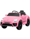 Elektrisk VW Bobbel til børn 12V i metal og kunststof H46 x L97 x B56,5 cm - Rosa