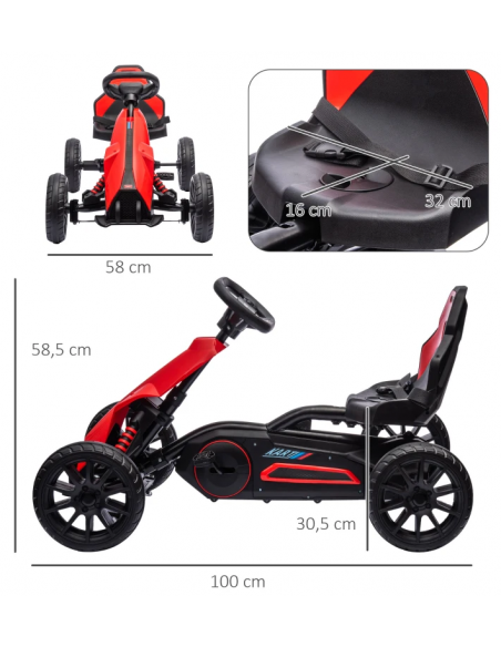 gokart gocart børn udendørs legetøj udeleg indendørs
