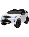 Elektrisk Land Rover bil til børn 12V i metal og kunststof H51 x L106 x B65,5 cm - Hvid