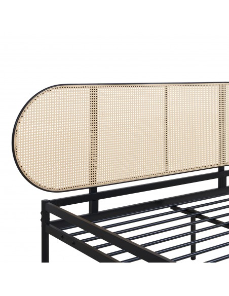 sengeramme moderne design 160x200 160 sengestel stof seng