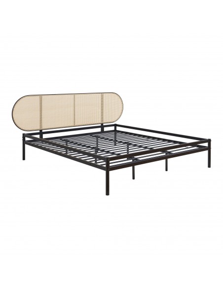 sengeramme moderne design 180x200 180 sengestel stof seng