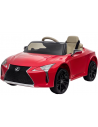 Elektrisk Lexus bil til børn 6V i metal og kunststof H44 x L106 x B63 cm - Rød