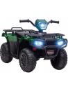 ATV til børn 12V Elektrisk i metal og kunststof H50 x L88 x B45 cm - Sort/Grøn
