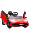 Elektrisk Lamborghini til børn 12V i metal og kunststof H42 x L107,5 x B63 cm - Rød