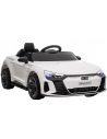 Elektrisk Audi RS E-tron til børn 12V i metal og kunststof H41 x L103 x B58 cm - Hvid