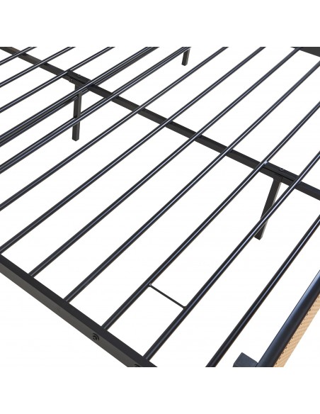 sengeramme moderne design 160x200 160 sengestel stof seng