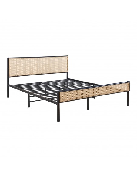 sengeramme moderne design 160x200 160 sengestel stof seng