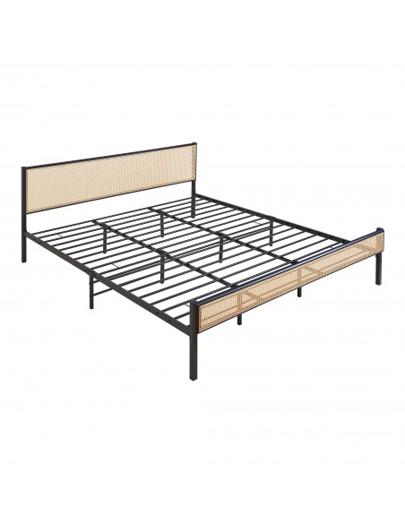 sengeramme moderne design 180x200 180 sengestel stof seng