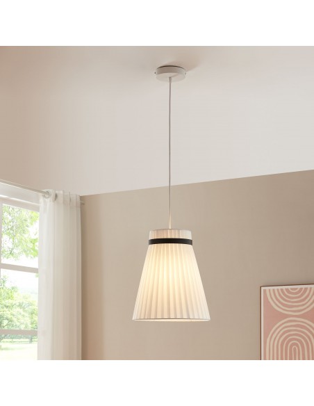 loftlampe pendel pendellampe moderne design hvid billig