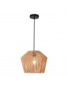 SELLA Loftlampe i polypropylene Ø33 cm 1 x E27 - Sort/Natur