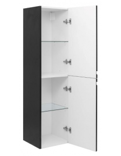 højskab skab til badeværelse badmiljø badeværelsesindretning design sort 2