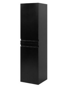 højskab skab til badeværelse badmiljø badeværelsesindretning design sort