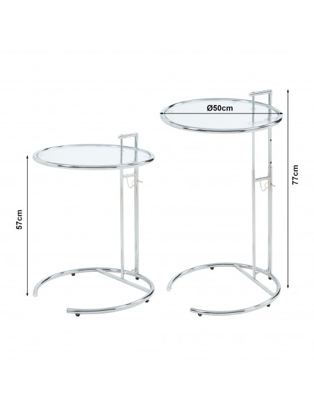 sofabord sidebord stuemøbler rundt moderne design