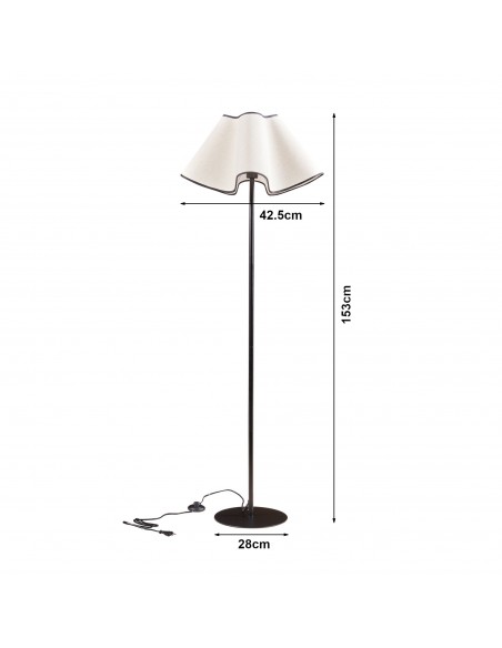 Gulvlampe moderne design billig gulv