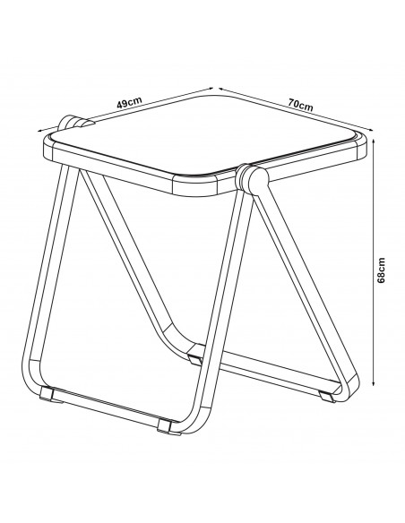 sofabord sidebord stuemøbler rundt moderne design klapbord