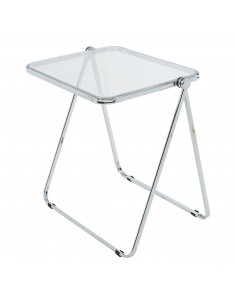 sofabord sidebord stuemøbler rundt moderne design klapbord