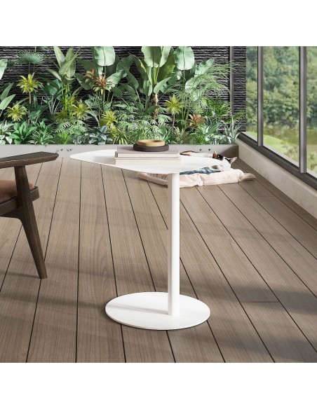 sofabord sidebord stuemøbler moderne design hvid