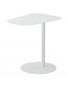 Sidebord i metal H50 x B38 x D50 cm - Hvid