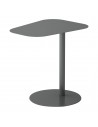 Sidebord i metal H50 x B38 x D50 cm - Grå