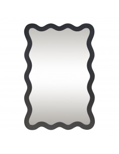 vægspejl spejl garderobe entre soveværelse helkropsspejl helfigur sort