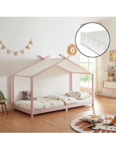 børneseng træ indretning til børneværelset 90 200 husseng madras