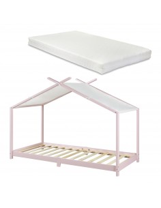 børneseng træ indretning til børneværelset 90 200 husseng madras 2