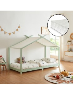 børneseng træ indretning til børneværelset 90 200 husseng madras