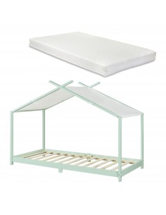 børneseng træ indretning til børneværelset 90 200 husseng madras 2