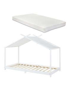 børneseng træ indretning til børneværelset 90 200 husseng madras 2