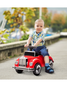 gåbil gå-bil børn børneværelse køretøjer mercedes oldtimer 2