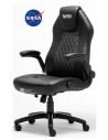 Nasa Gaming kontorstol i PU-læder H113 - 123 cm - Sort